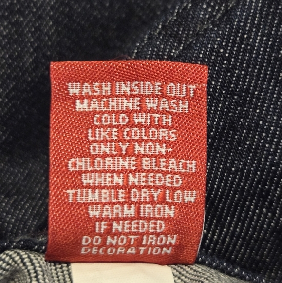 ELLE Womens Low Rise Dark Wash Hurricane Stretch Skinny Denim Jeans Size 8 - Picture 12 of 13